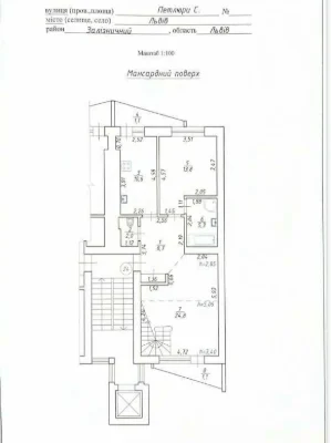 Продається трьохкімнатна  квартири,  вул. Симона Петлюри , н