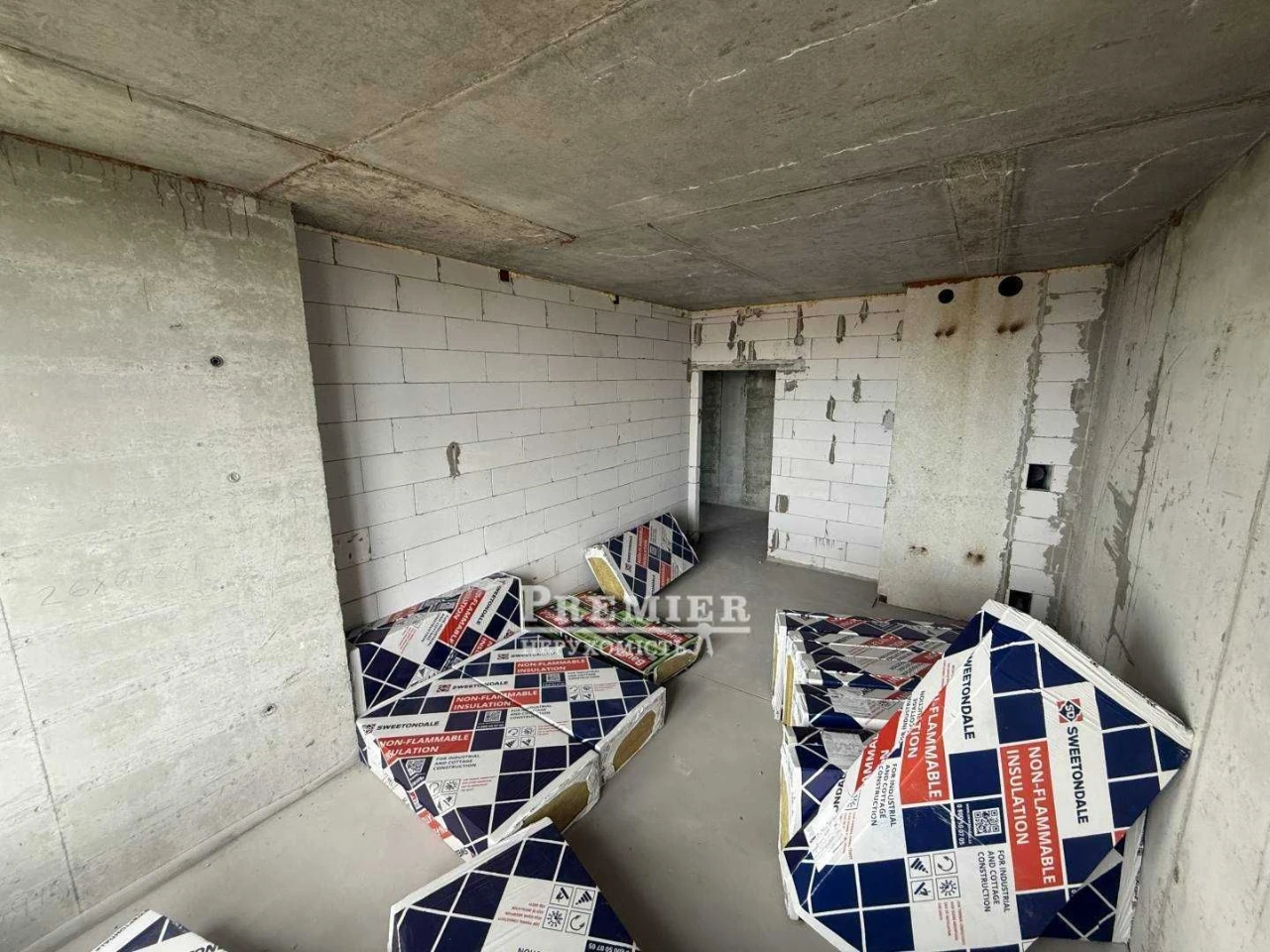 1-кімнатна 51 м² у ЖК Modern, спальня, кухня-вітальня та біз