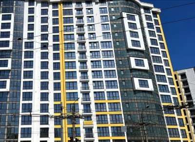 Продається видова 1кімнатна  квартира 44.3 м.кв