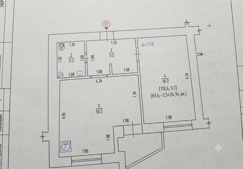 Продаж 1кімнатної квартири