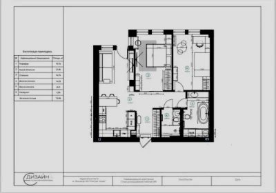 2-bedroom apartment for sale in the Premier Tower residential complex