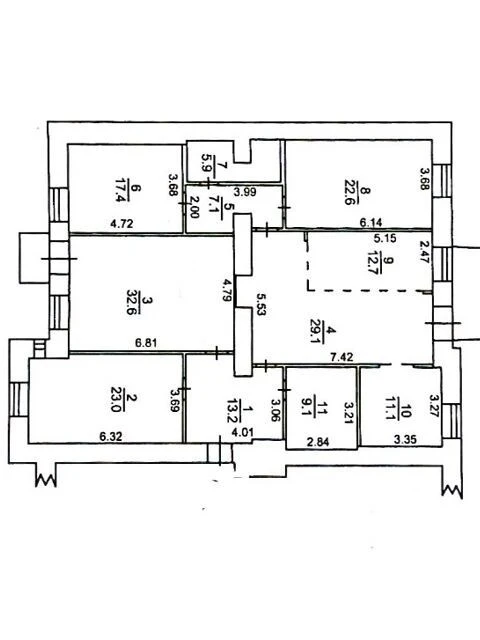 Sale of 5-room apartment 186.1 sq. m. on Shovkovychna st. 30A • ID 3