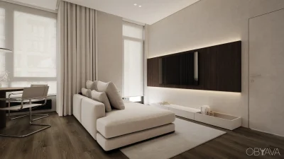 1-комнатная квартира, 57 кв.м