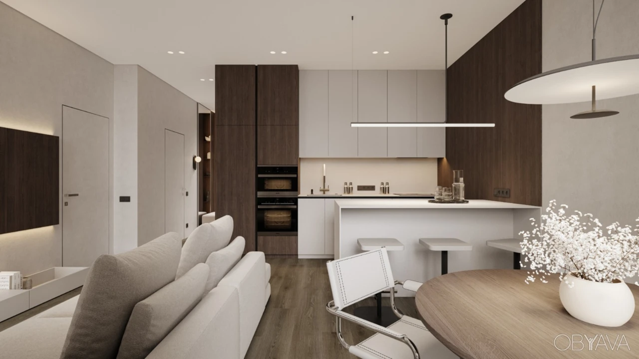 1-комнатная квартира, 57 кв.м