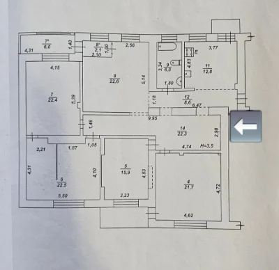 Продам 5 ком кв центр  Манизера Красина М.Яр Мудрого  Арх  Б