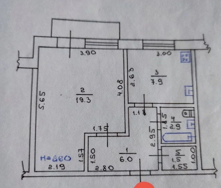 Продам 1 комнатную Киевский район