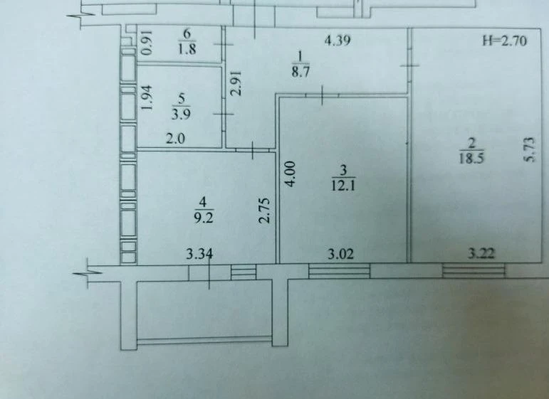 Продам 2х комнатную квартиру в новостройке, ХТЗ, Мира