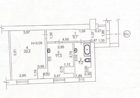 Срочно‼️Продам 2 к кв 1/9 метро Болбочана 3