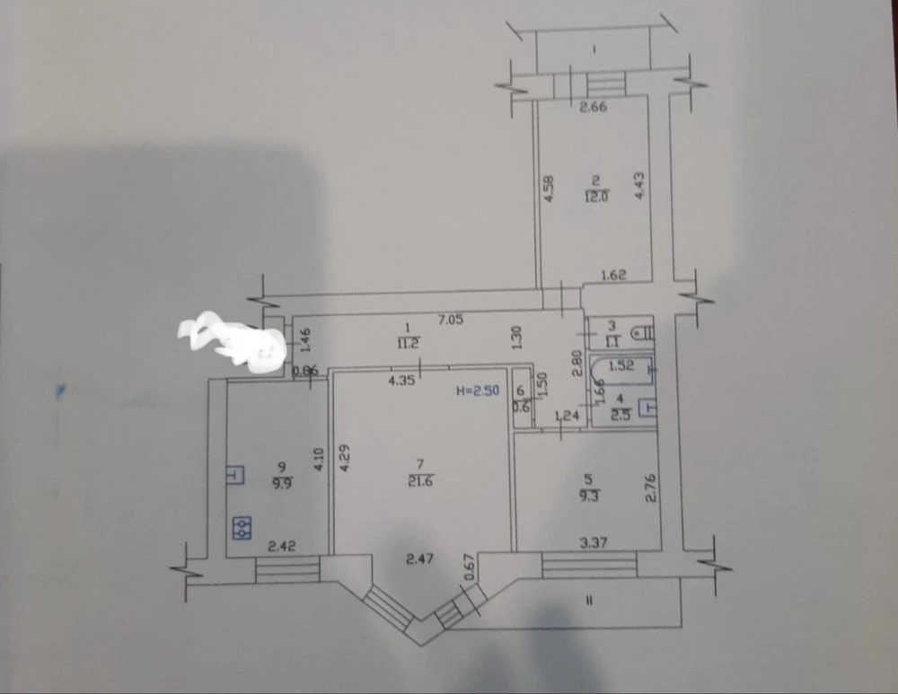 Продам 3к квартиру Холодная Гора метро