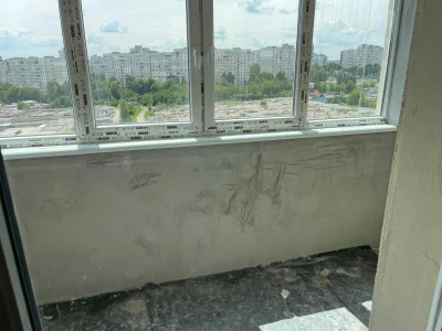 Продам новострой на Алексеевке с неоконченым ремонтом