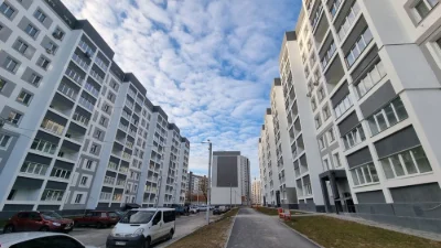 Евро-двушка 45 м² в обжитом новострое. 3 этаж. Лучшее предло