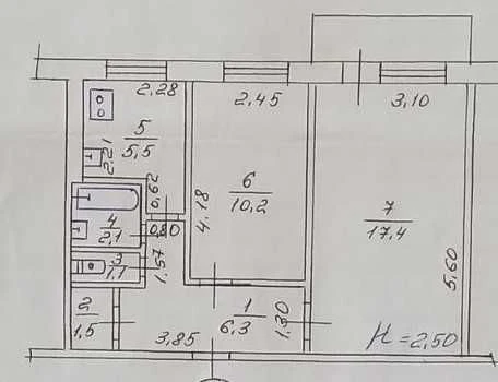 Продам 2к м.Салтовская, ул. Нескоренных дом 29-В, 2/5