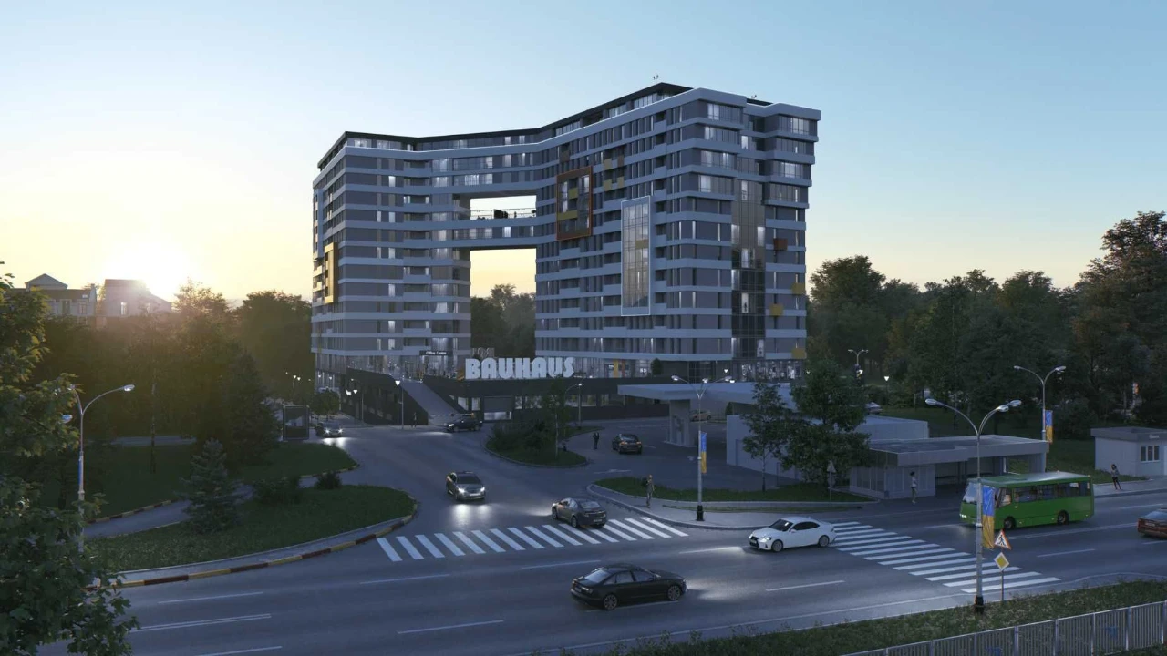Bauhaus, 2-кімн. квартира