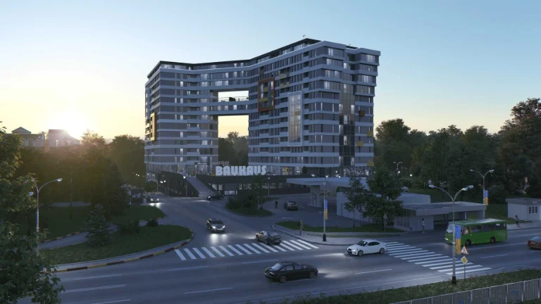 Bauhaus, 2-кімн. квартира
