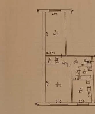 Продам 2к р-н м.Барабашова, Гв. Широнинцев дом 5-Б, 1/5