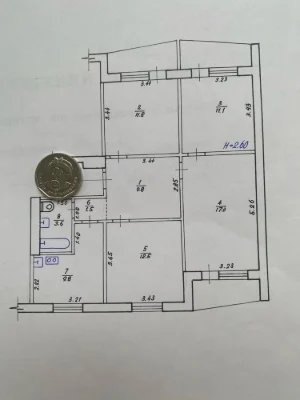 Продам 4к квартиру на північній салтівці 1 ВІД ВЛАСНИКА