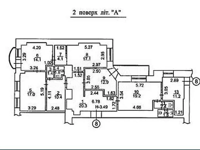 Продажа 5к квартиры 133 кв. м по ул. Саксаганского 58 • ID