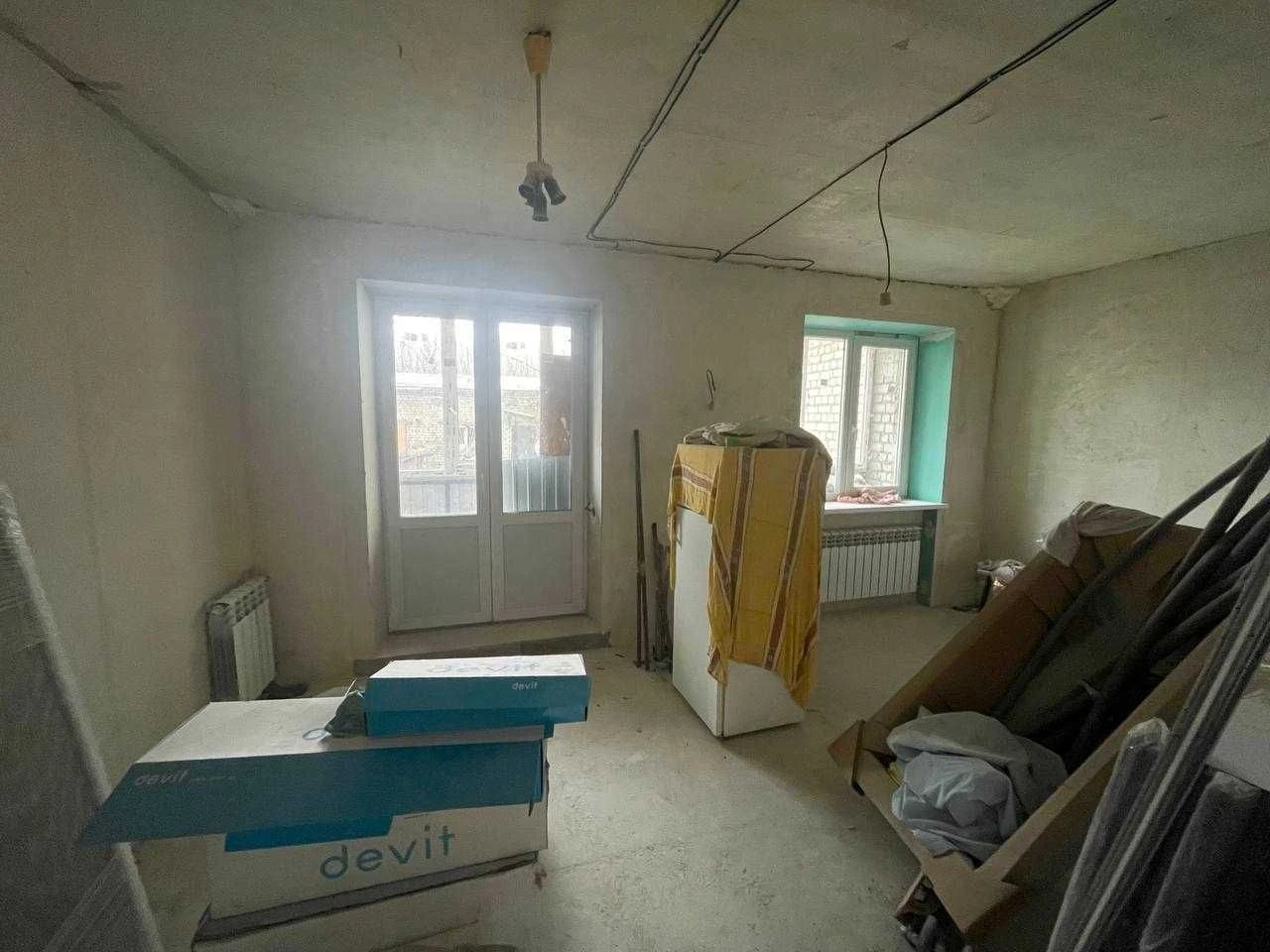 3 ккв. в строительном состоянии, Павлово Поле (404971)