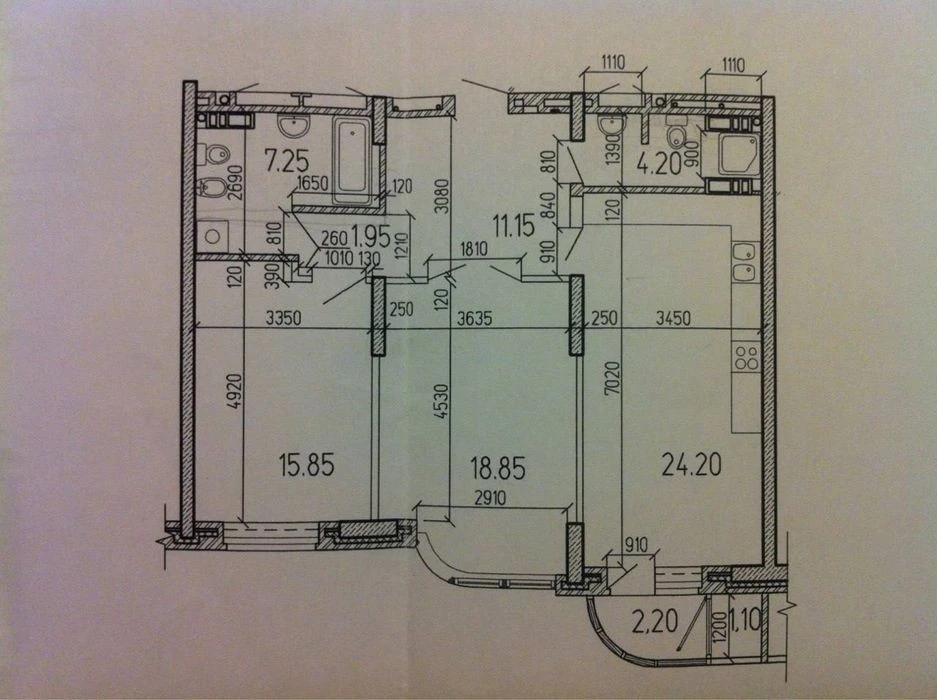 Apartment for sale 89m2 Pechersk. 2 - room Laboratory pro