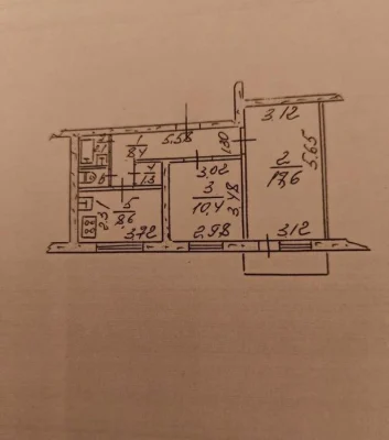 For sale 2 rooms on Heroiv Street, 93rd Brigade, Khortytskyi district