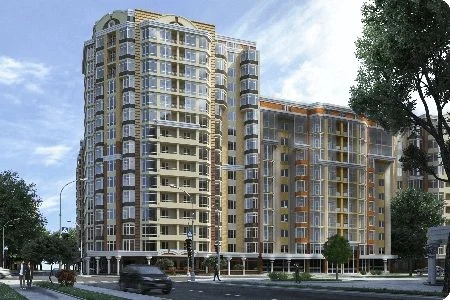 1 кімнатна квартира, новобудова 46,48 м2, ЖК Левада нова, вл