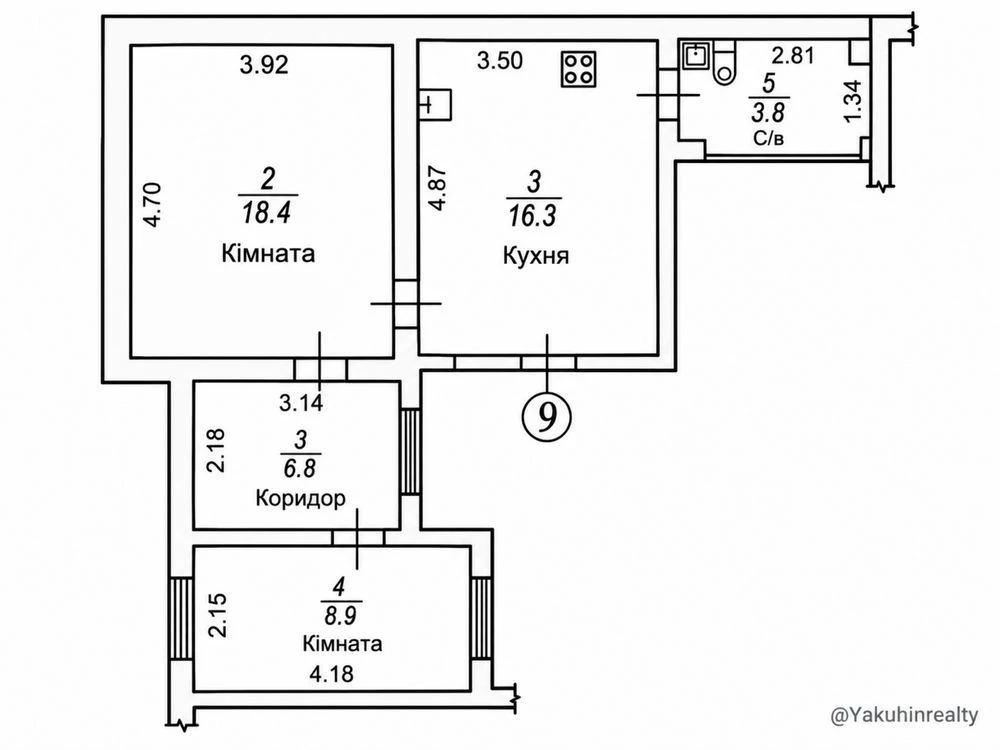 Продам 3-кімнатну квартиру на землі з власним двориком | Зап
