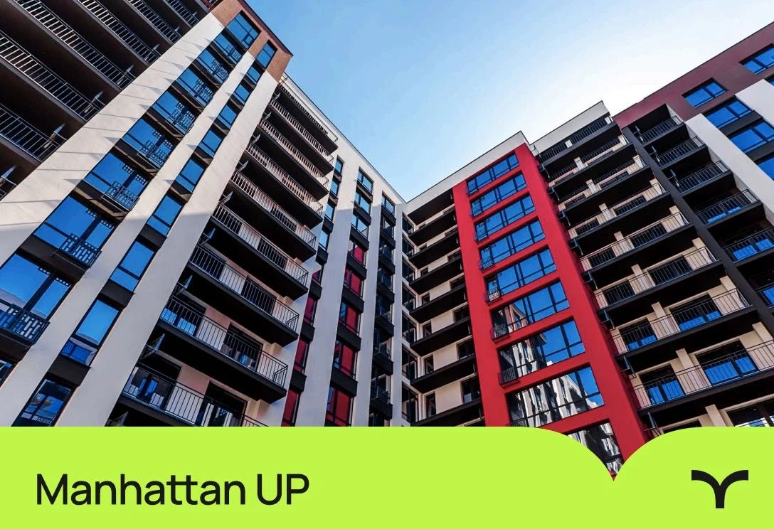ЗДАНА квартира в ЖК Manhattan UP від BLAGO з басейном на дах