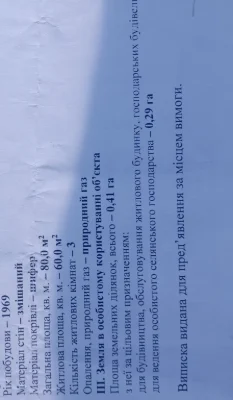 Будинок з земельною ділянкою