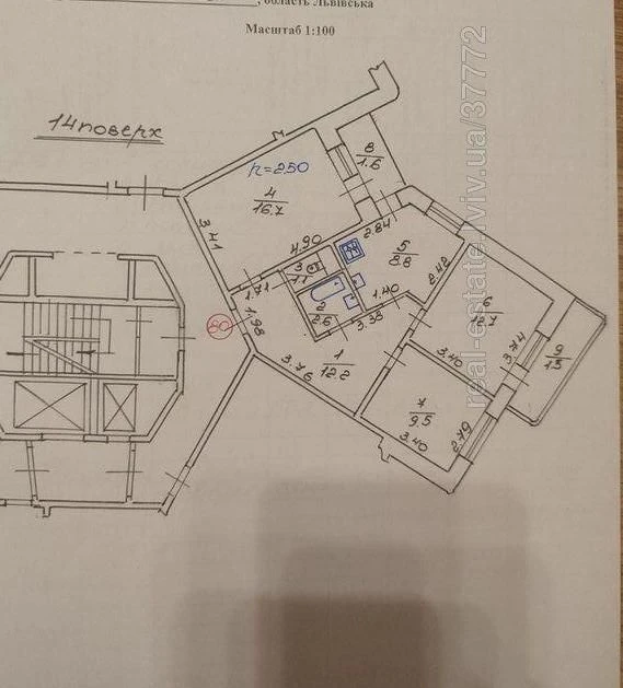 Продаж 3-к.кварт.Пасічна,р-н Майорівка