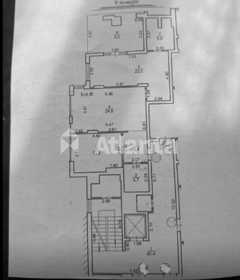 3-кімнатна квартира в ЖК Resident Development — просторий ва