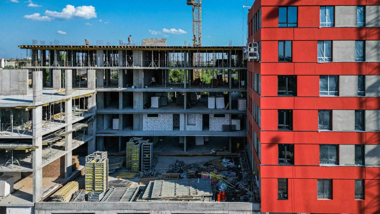 1-комнатные апартаменты 34,36 м² в ЖК Big Ben с раздельной спальней