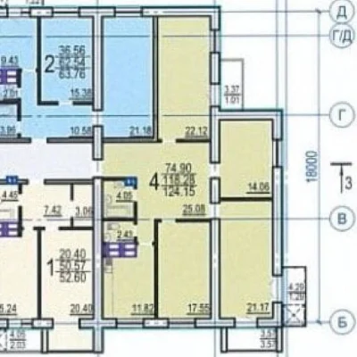 Exclusive! For sale: 4-room apartment, 125 sq. m, 3rd floor, OVIS Residential Complex, House SD