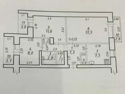 Продаж 3-кімнатної квартири в ЦЕНТРІ (5 хв до центрального р