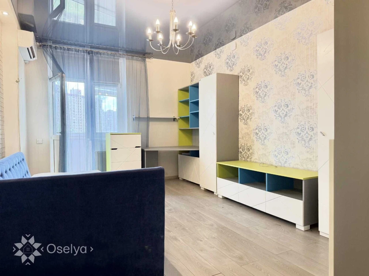 2 bedroom apartment in Kiev Darnytskyi Akhmatova 34 Osokorki