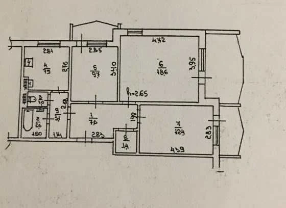 Продам 3-комн. квартиру на Котовского/ Крымский Бульвар/ Сит