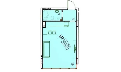 ЖК Derby Style Продам студийную квартиру 35 кв м от собствен