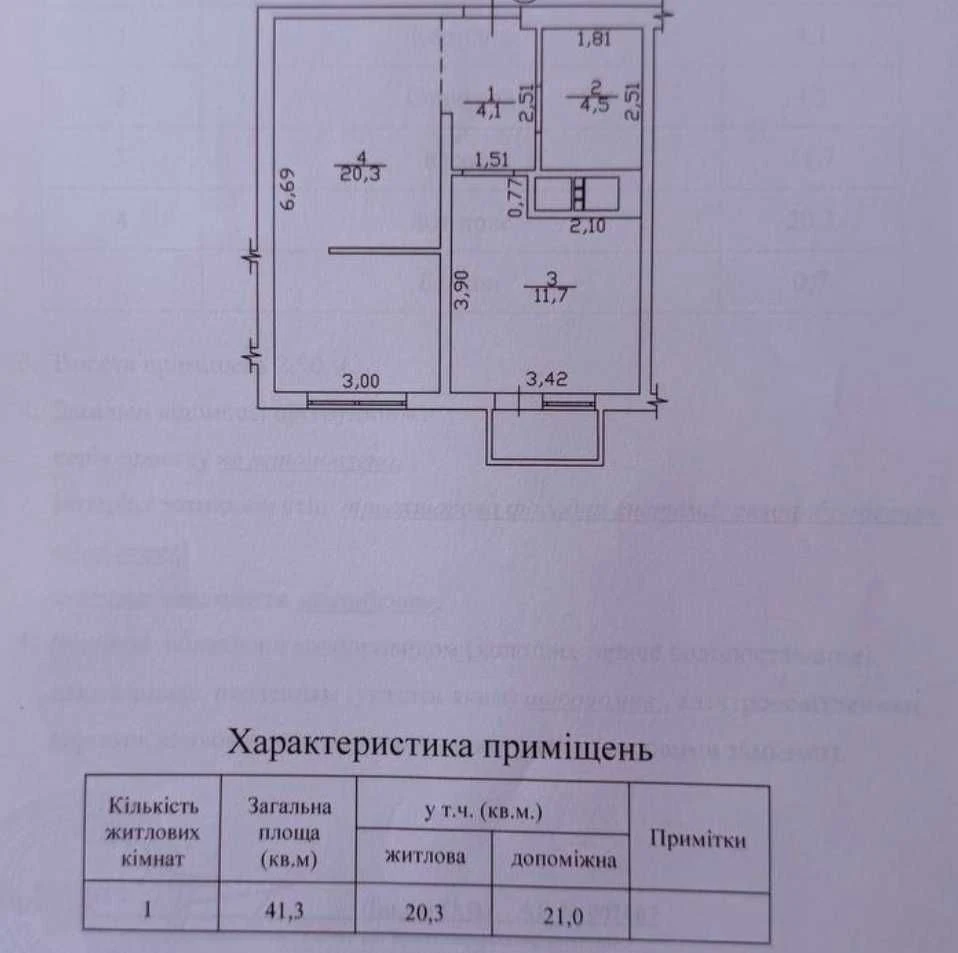 Однокімнатна квартира в ЖК Альтаїр-2