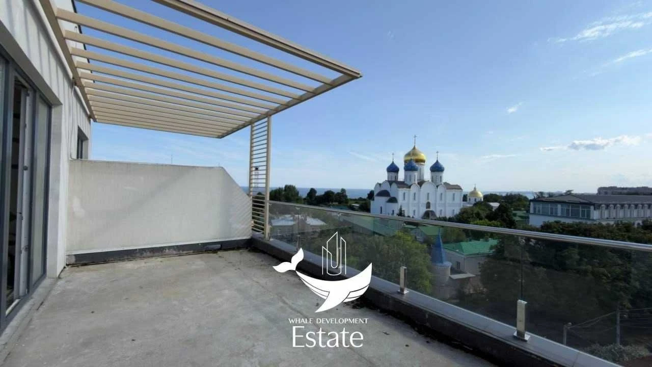 Однокомнатная квартира с террасой в ЖК Маринист. Вид на мона