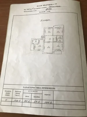 Четырехкомнатная квартира в Одессе