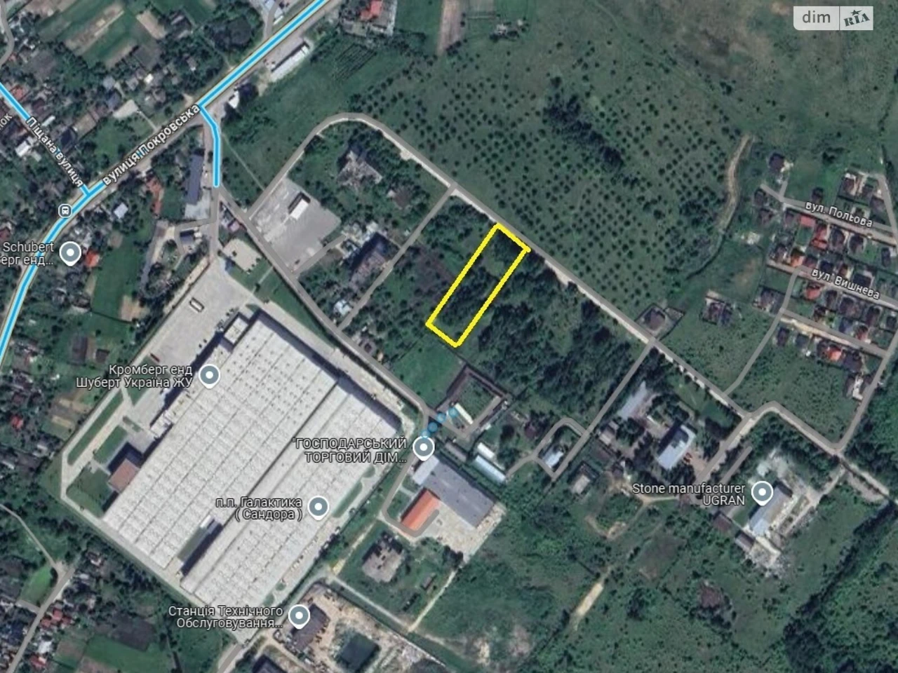 Продаж Ділянка під житлову забудову Крошня