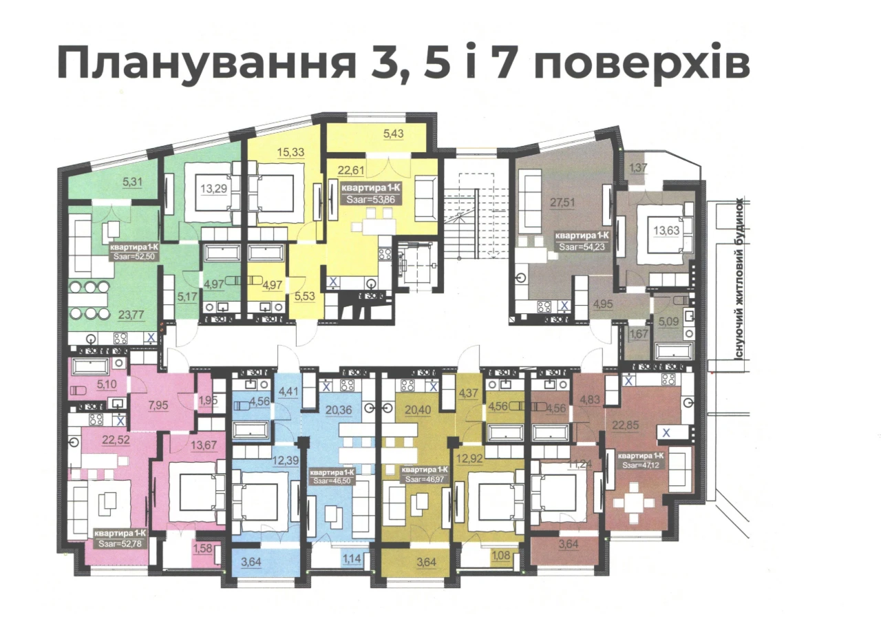 Продається 1к квартира ЖК "Привокзальний" БК "Франківський Д