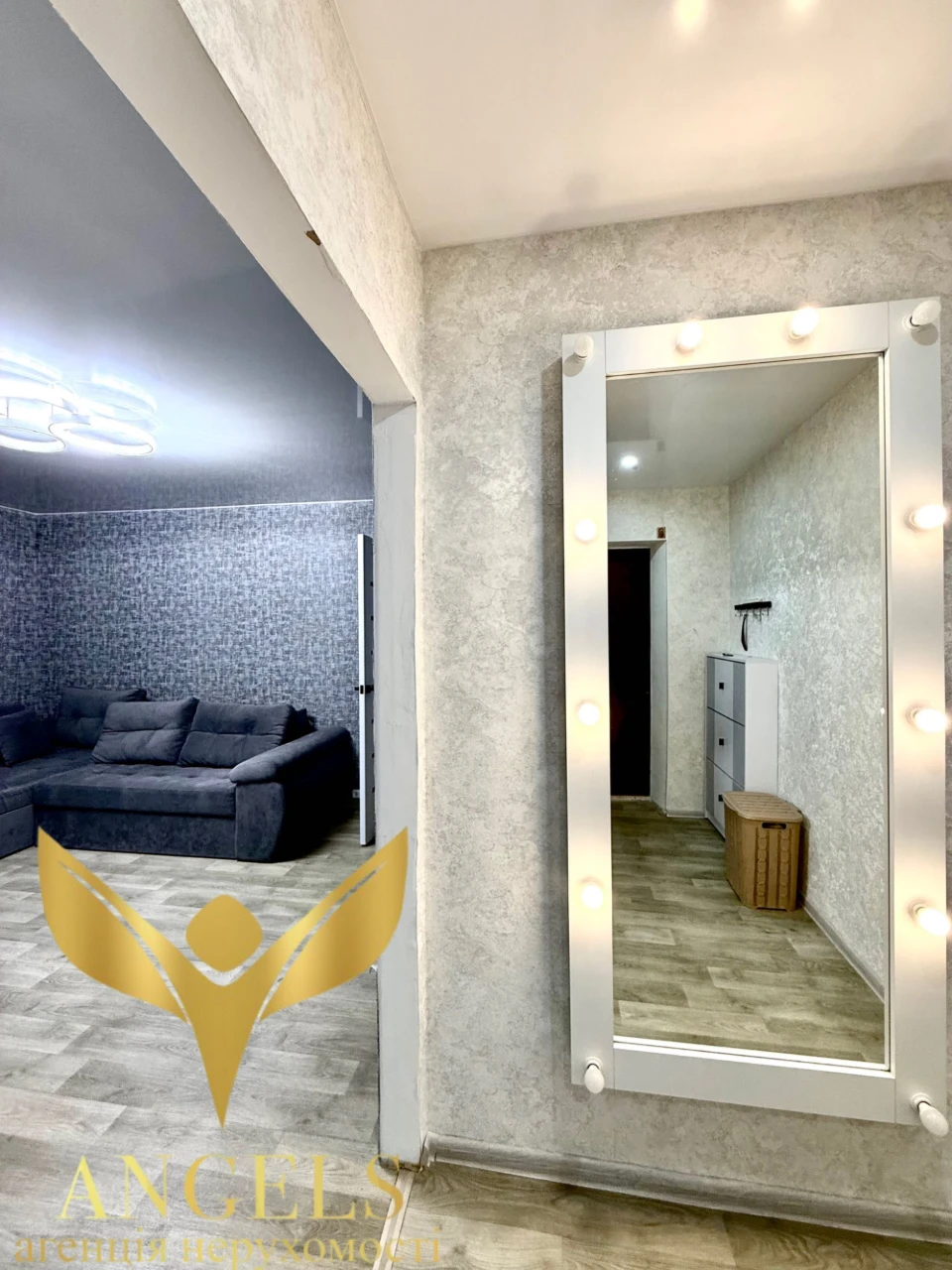 Продаж 1-кімнатної укомплектованої квартири 40.2м² м/р Шкіль