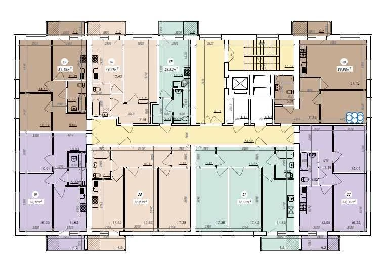 Сучасна 2К квартира 72м² на вул. Садова 120, від надійного З