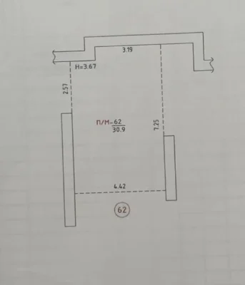 Продам паркомісце на 2 авто,просп.Бажана 1М(Позняки)31 кв.м