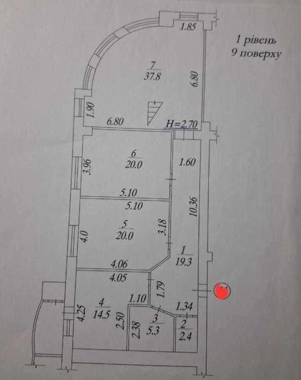 Продам шикарну дворівневу квартиру біля метро "Заводська"
