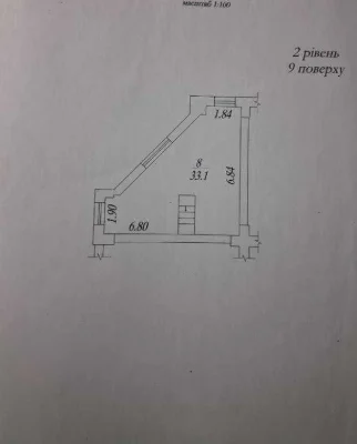 Продам шикарну дворівневу квартиру біля метро "Заводська"