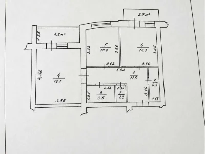 Квартира. Ивано-Франковск, Куренного Черноты ул., 2 к
