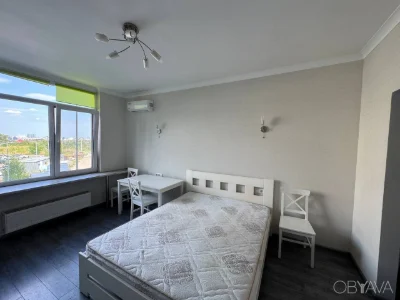 Selling a 1-room apartment of 40m2 with renovation in the Parkland residential complex. Gas. Without %