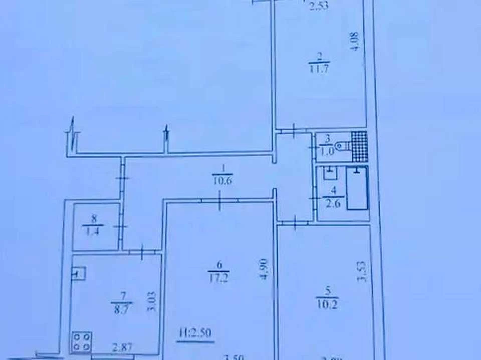 Apartment. Dnipro, Vadyma Zhukova St. (Belyaeva)