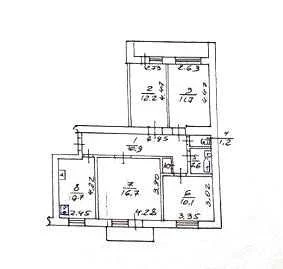 Excellent 4-room apartment with panoramic views. Novozhanovo, plant